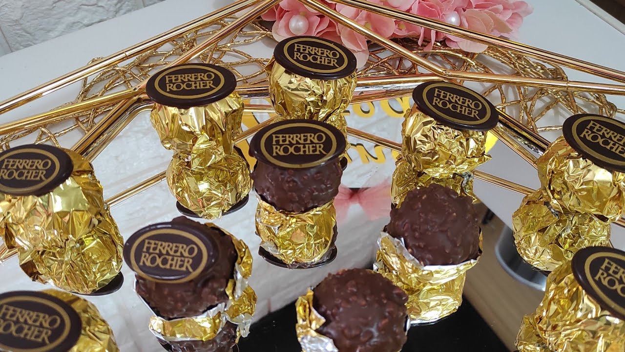 بنيون فيريرو بطبقة مقرمشة 65حبة سهلة وسريعة لأصحاب المشاريع