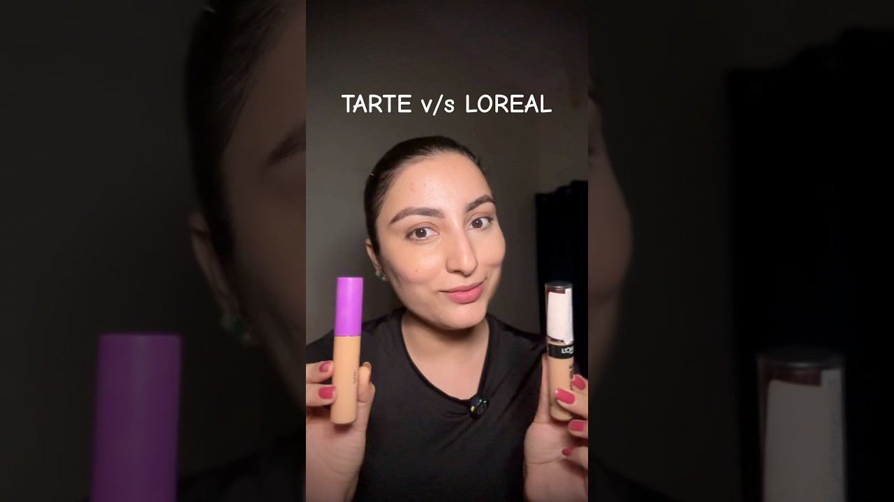 Best Concealer | Tarte shape tape v/s L&rsquo;Or&eacute;al  infallible Concealer which one is best