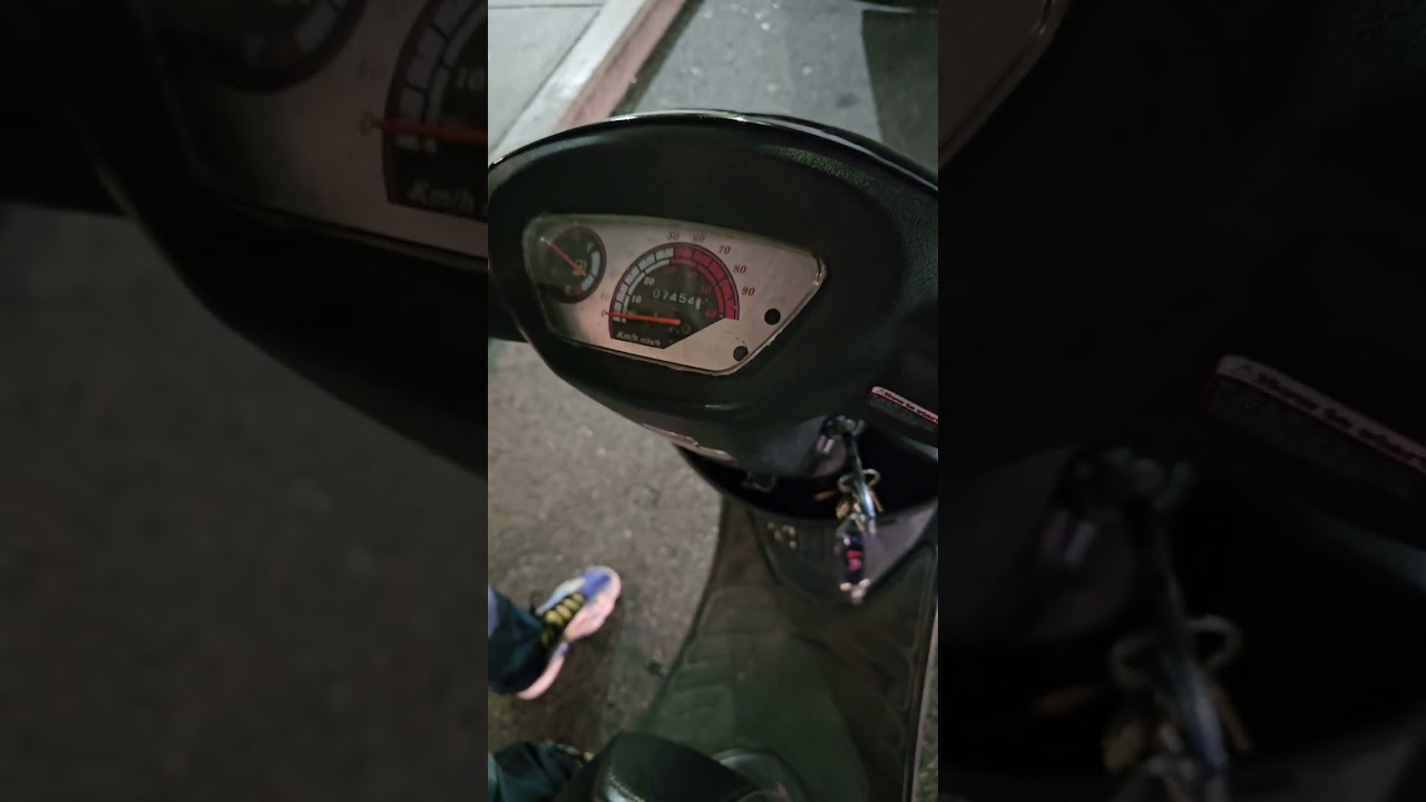 2022 moped evolution R startup sequence 