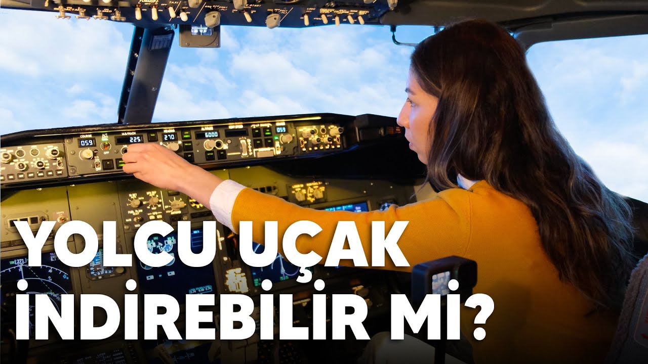 Süper bir iniş iptali. Pilot son anda uçak gemisine ini ...