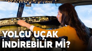Deneyimsiz Bir Yolcu Uçak İndirebilir Mi? Boeing 737 Yolcu Uçağı