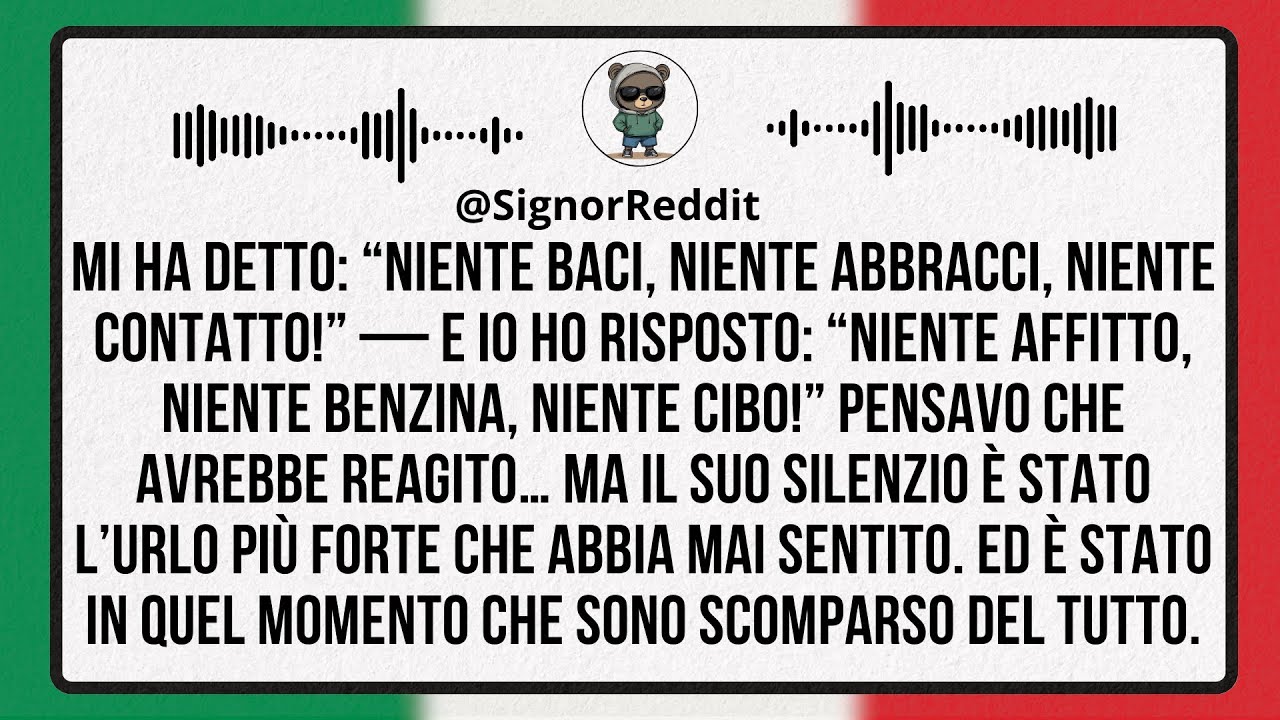 Mia Moglie Mi Ha Negato l’Amore — Così Le Ho Tolto Affitto, Cibo e Benzina