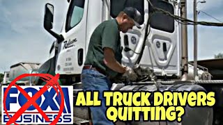 All Truck Drivers Quitting Because Of High Fuel Prices & Trucker Shortage? Truth Exposed