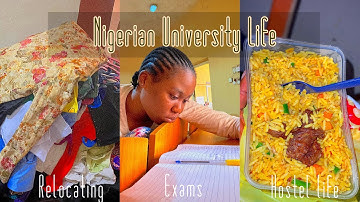 A week in my life: Relocating to a new room/ Hostel life + Exam Prep + Esut University/ Life Update