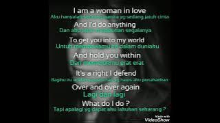 Woman in Love - Lirik dan terjemahannya  Song By Barbara Streisand