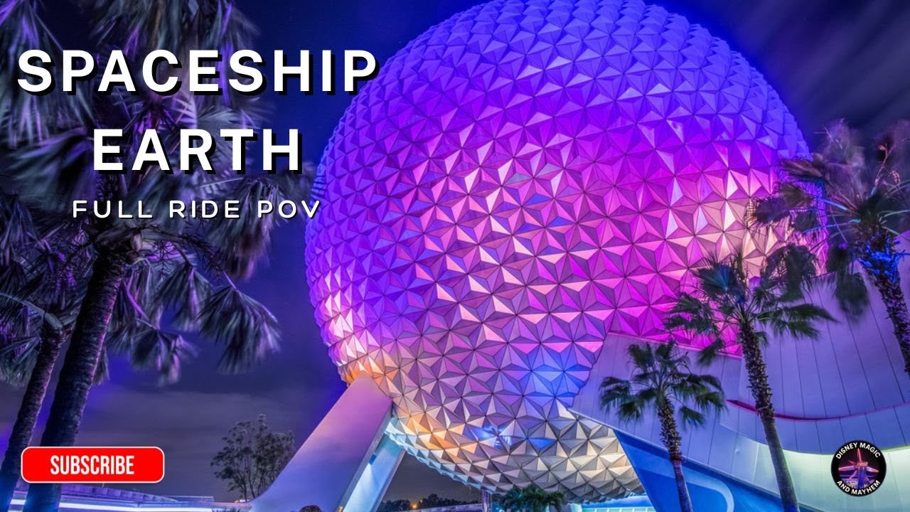 🌍 “SPACESHIP EARTH: The Ride That Defines EPCOT FULL RIDE POV - YouTube