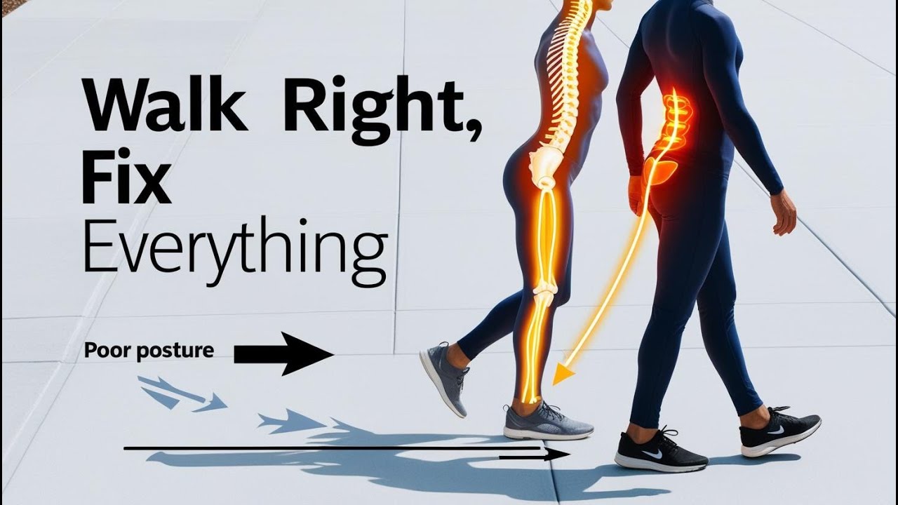 Easy Walking Tips That Help Your Spine! - YouTube