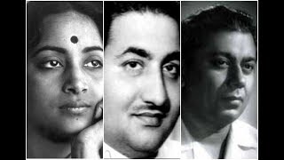 Sab Sapne Poore Aaj Huye Geeta Dutt, Mohammad Rafi Film Veer Babruvahan (1950) Chitragupt