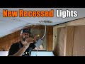 Installing New Pot Lights In Finished Ceiling | Residential Electrical Is Easy | THE HANDYMAN |