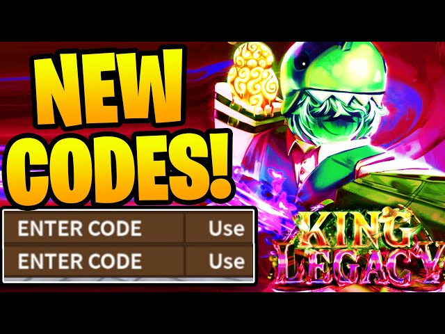 NEW* ALL WORKING CODES FOR KING LEGACY IN AUGUST 2023! ROBLOX KING LEGACY  CODES 