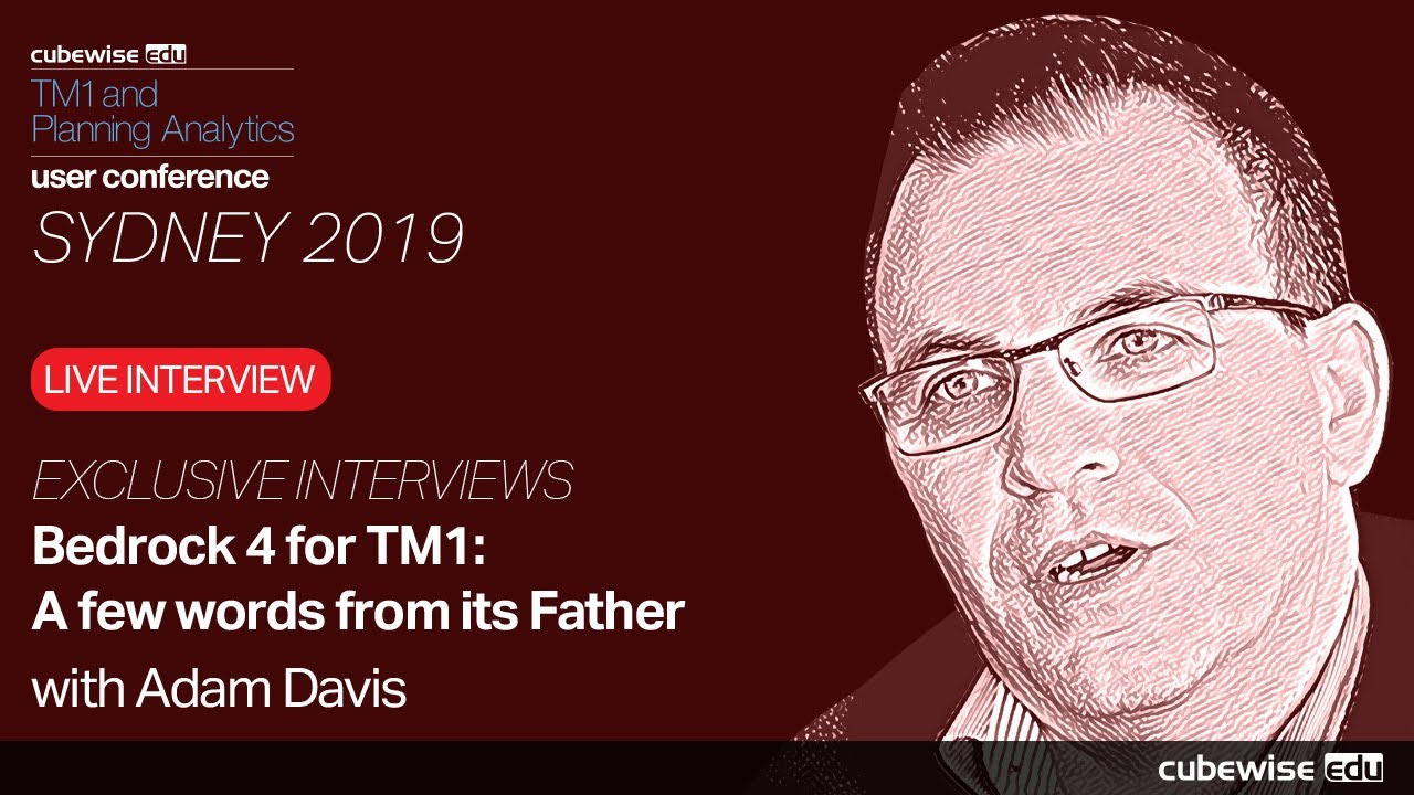 An interview with the Father of Bedrock for TM1