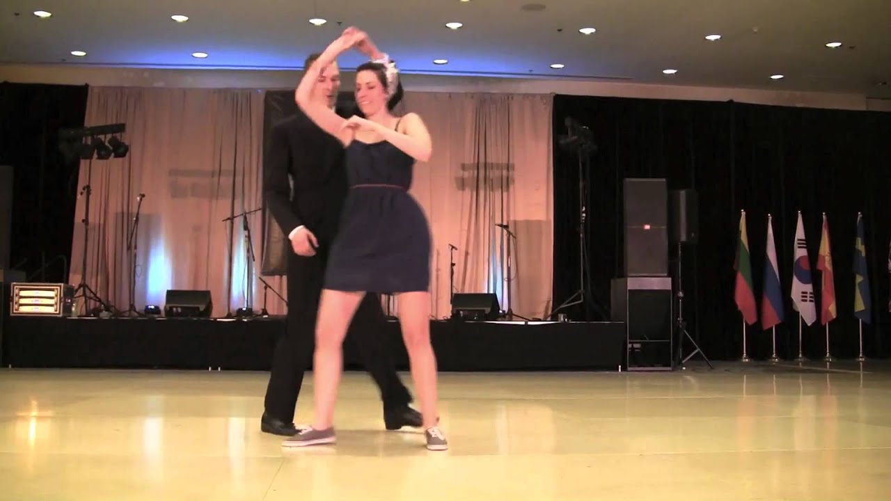 2012 ILHC All-Star Jack & Jill Finals - Mindaugas Bikauskas & Brittany Johnson