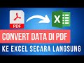 Cara Convert Data di PDF ke Excel Langsung Tanpa Software Lain