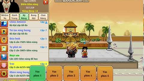 Cách đánh đại hội võ thuật 23 và cách lấy rương cấp 8-Ngọc Rồng Online