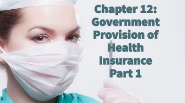 Chapter 12: Government Provision of Health Insurance, Part 1