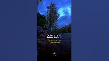 من عمل صالحا فلنفسه | القارئ إسلام صبحي | تلاوات جميلة