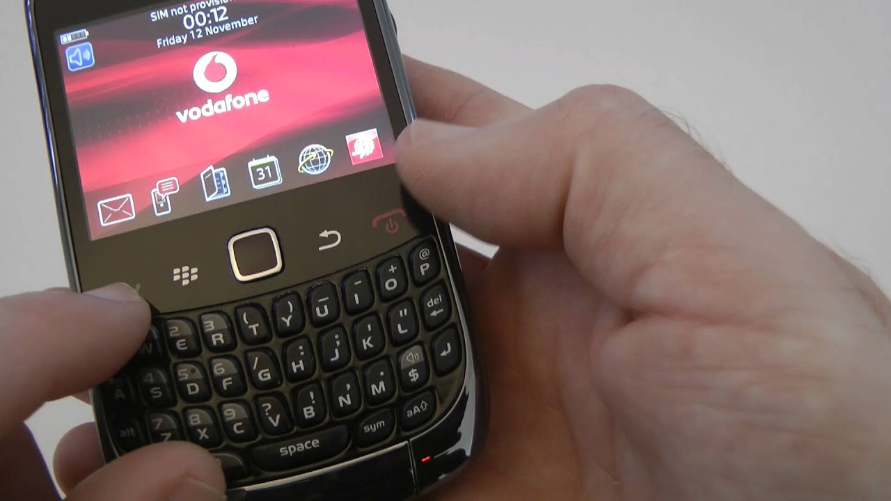 BlackBerry Curve 8520 Noir