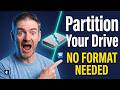 How to Partition External Hard Drive Without Formatting Windows 11