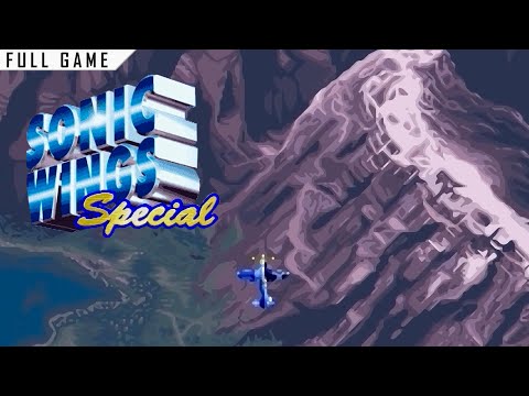 Sonic Wings Special (Phoenix Games) | PlayStation 1 | Full Game [Upscaled to 4K using xBRz]