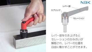 1分でわかる！クランプレバー＆テンションレバーの使い方