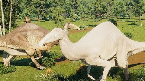 Day 95 of adding a Deinocheirus to this park until they