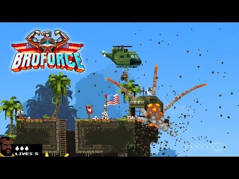 Video: Broforce Early Access Utgivelse Mars, Konsoll I Sommer