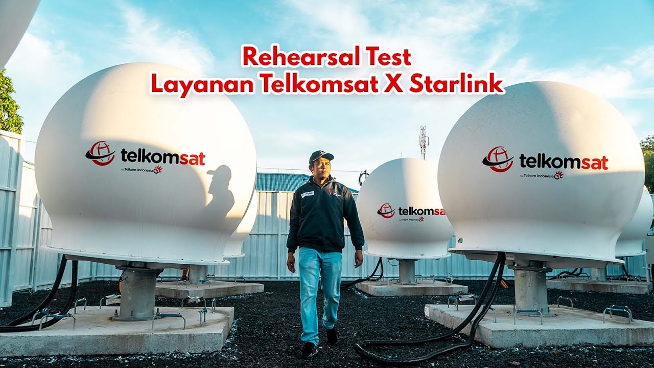 Telkomsat Share: Rehearsal Test Layanan Telkomsat X Starlink