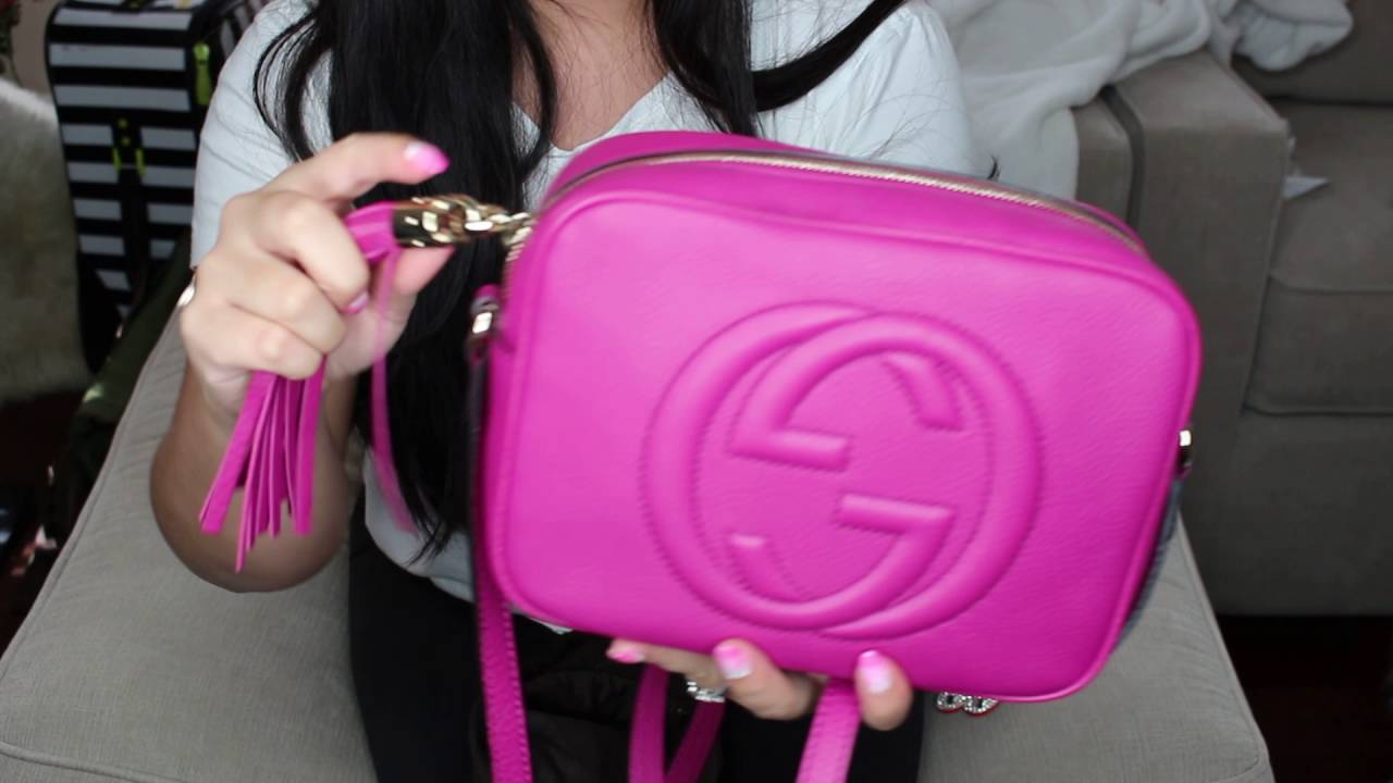 Gucci Soho Disco + round coin purse. - YouTube