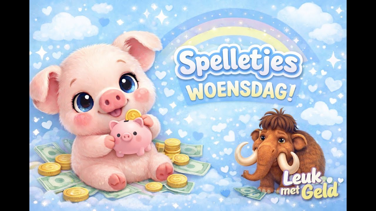 Hier is tie weer...de Spelletjes Woensdag! Ik ga ook sparen in een nieuwe A7-challenge ☺️