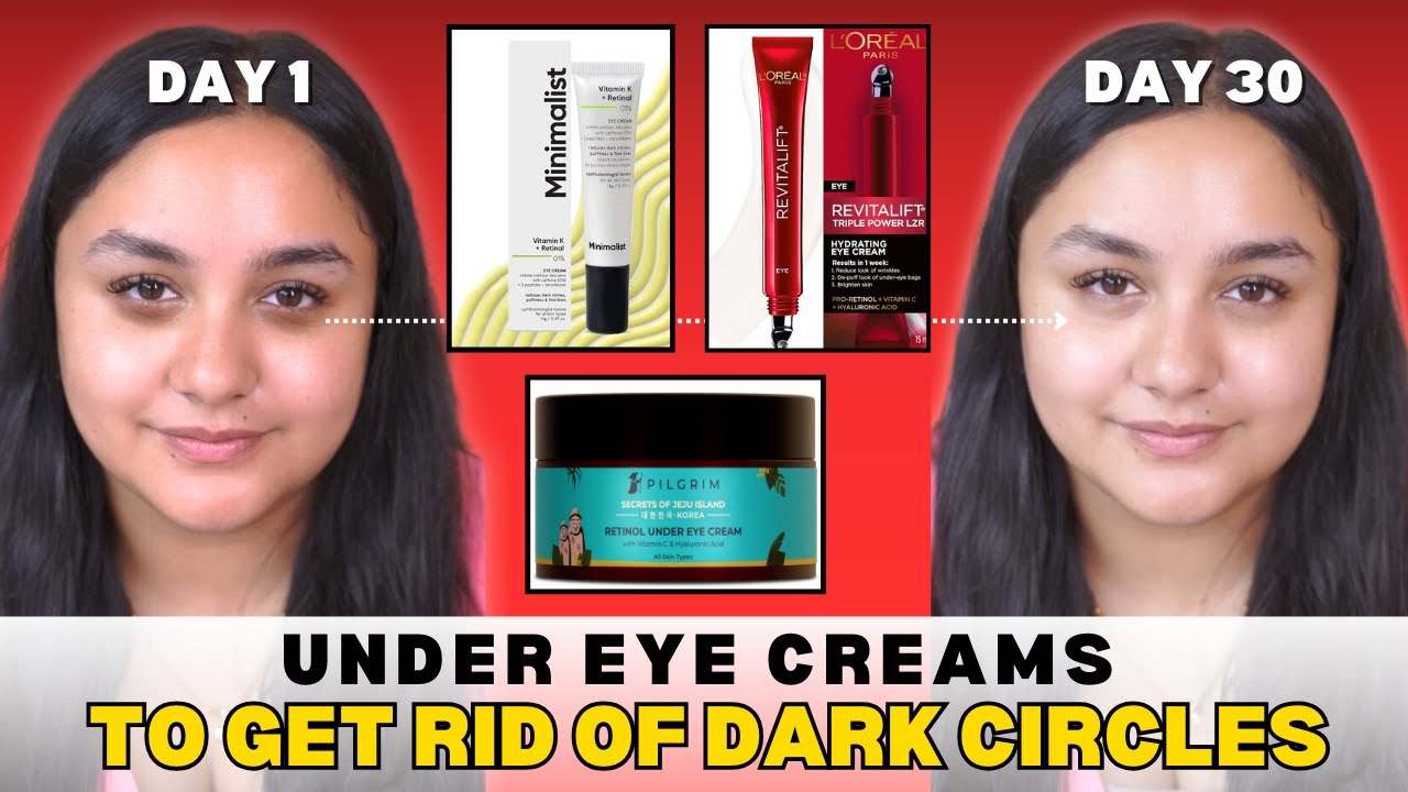 Under Eye Creams to Get Rid of Dark Circles Fast ! Dark Circle Causes