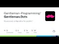 GitHub - Gentleman-Programming/Gentleman.Dots: My personal configuration for LazyVim !