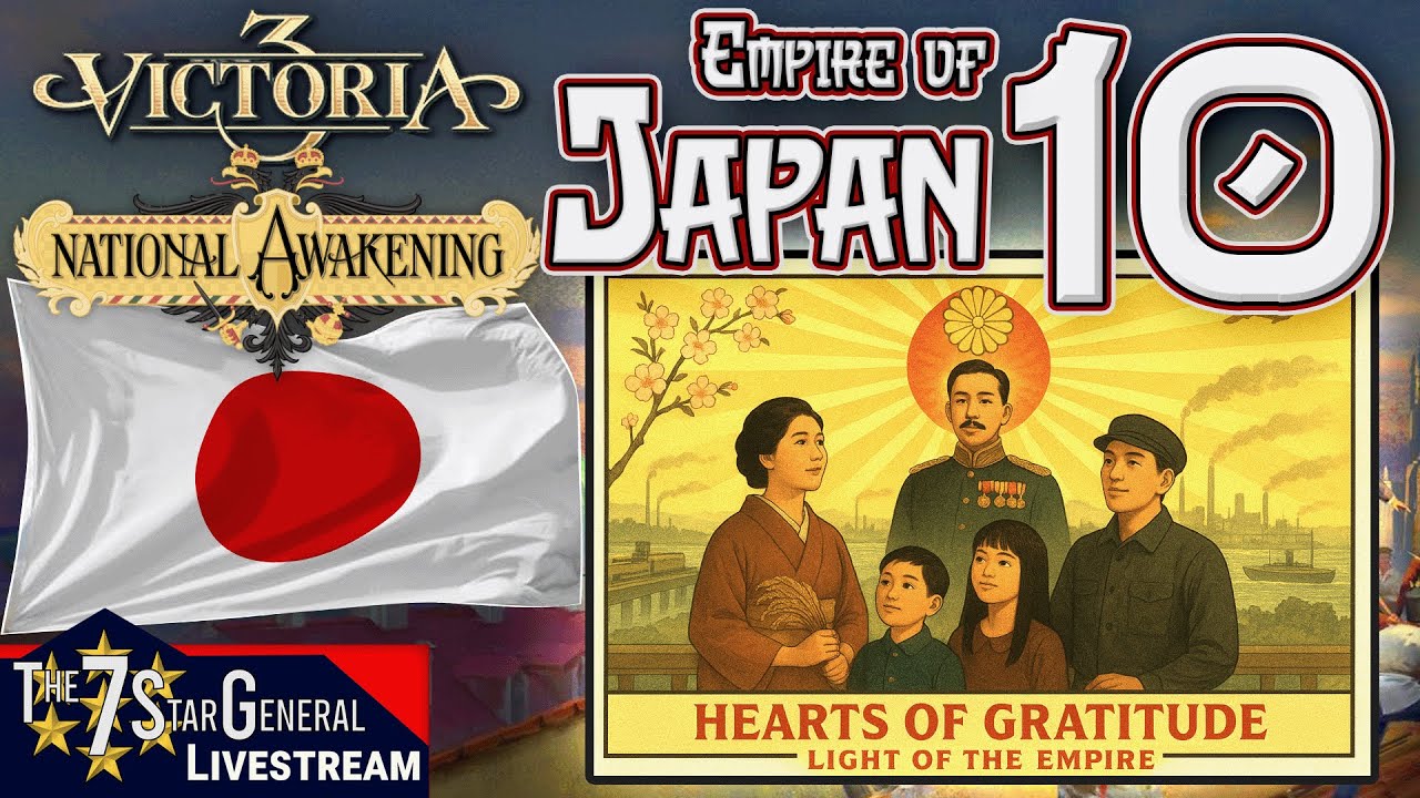 Japan | Victoria 3 National Awakening | Livestream 10