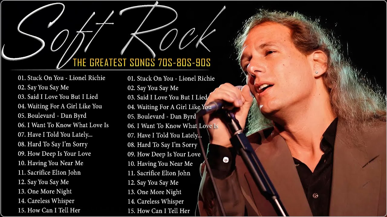Michael Bolton, Phil Collins, Elton John, Lionel Richie, Foreigner 🎶 Old Love Songs 70s,80s,90s