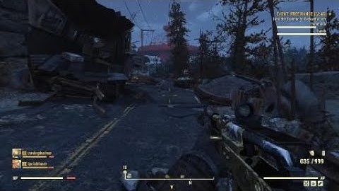 Fallout 76 Free Range Teleporting Brahmin Death