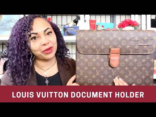 Louis Vuitton, Bags, Vintage Louis Vuitton Portfolio Document Holder