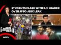 JPSC-JSSC Protest: Heated Exchange As Ranchi Students Grill Sanjay Jha, BJP's Sidharth Yadav