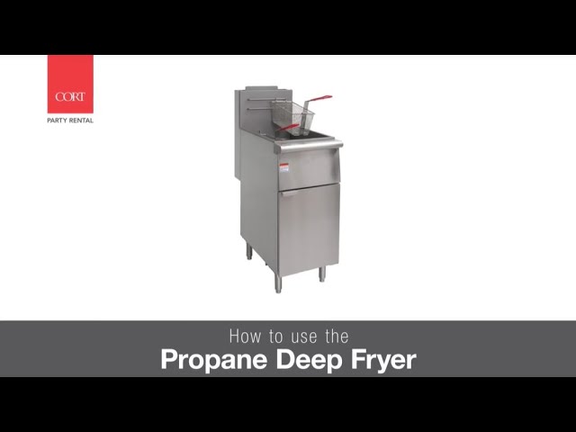 Rent the Deep Fryer Portable Propane 2 Baskets