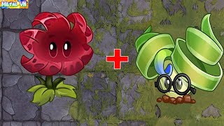 挽植物大戰僵尸2 | Super Plants Max Power Up  [  Meteor Flower vs Spring Princess ]