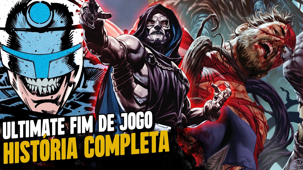 MARVEL SAGAS: ULTIMATE FIM DE JOGO - HISTÓRIA COMPLETA (FINAL de UNIVERSO)