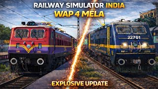 RAILWAY SIMULATOR INDIA MEGA BETA UPDATE | NEW LOCO | NEW ROUTE | ACTIVITY 3 | ISHU K TECH screenshot 5