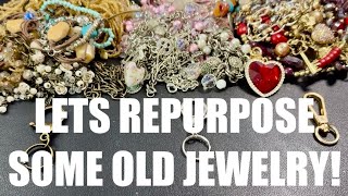 Artisan Hour! Let's Turn Some Old Broken Jewelry Into Something New And Pretty Again! 