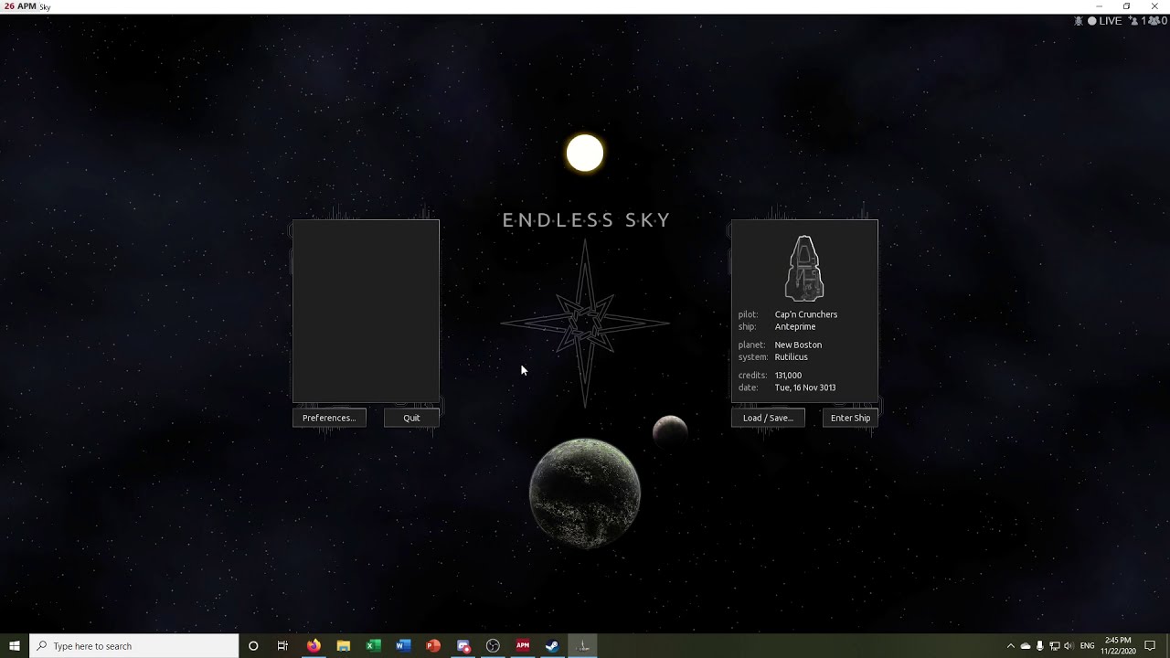 Endless Sky Tutorial [SPOILERS!]