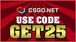 CSGONet Promo Code "GET25" — Bonus Code (CSGONet Codigo Promocional 2026)