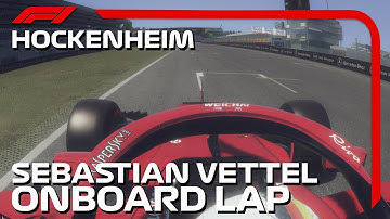 F1 2018 Hockenheim Sebastian Vettel Onboard SF71H | Assetto Corsa