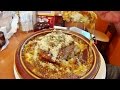 【めし動画】 デニーズ 「焼きチーズハンバーグカレードリア」を食べるだけの動画