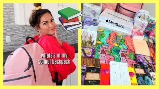 What's In My School Backpack + HUGE BACK TO SCHOOL GIVEAWAY 2018!