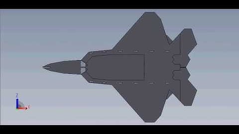 Solidworks F22 CAD Build