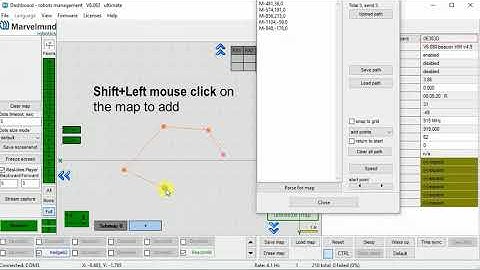 Help video: creating a path in Dashboard and sending it to the robot
