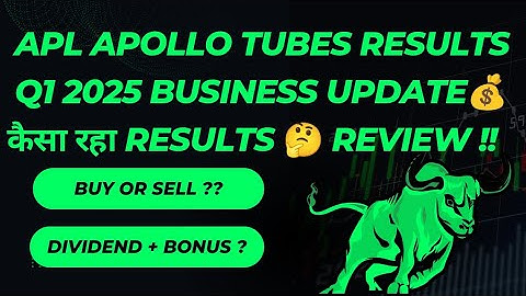 APL APOLLO TUBES Q1 results 2026 | APOLLO TUBES share latest news | APOLLO TUBES latest results