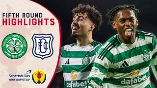 Adamu & Tounekti Complete Extra-Time Comeback Celtic 2-1 Aet Dundee Scottish Gas Scottish Cup